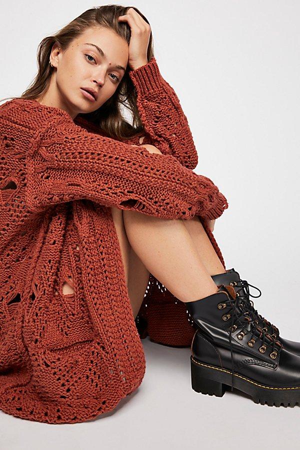Torn To Shreds Cardi Sweater By Free People